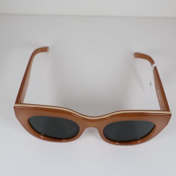 Le Specs Air Heart Caramel Khaki Mono 2002215 Cat-Eye Sunglasses 51-22-144mm main image 8
